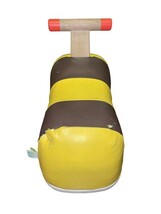 B. Toys Bumblebee Ride On Scooter Toddler Push Toy Yellow Brown Bee READ image 9