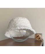 White Tedi soft and comfortable Bucket Hat, oversize unisex  crochet bas... - £71.94 GBP