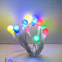 Birthday balloon multicolor globe LED lights - battery operated - NEW - £2.49 GBP