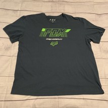 Fox Racing Pro Circuit Mens Size XXL T-Shirt Gray Short Sleeve - $16.65