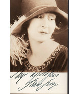 Grace George Autograph Silent Movie / Broadway Actress Signed Photograph - £12.42 GBP
