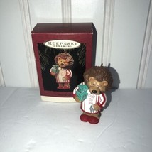 1994 Hallmark Keepsake Christmas Ornament DAD TO BE Lion Take Out QX547-3 W/Box - £6.32 GBP