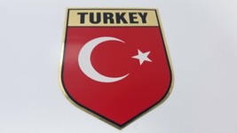 Turkey Crest 4” x 5” Foil Sticker - $5.59