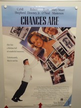 &quot;Chances Are&quot; Cybill Shepherd Robert Downey Jr. Ryan O&#39;neal Home Wall Poster - £11.80 GBP