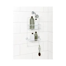 Zenith Over-The-Showerhead Caddy 26.13&#39;&#39; H x 10.38&#39;&#39; W x 4.13&#39;&#39; L Steel ... - $26.72