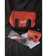 Milwaukee M12 2457 3/8" drive Ratchet with Charger and Tool bag - $109.48