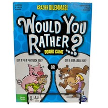 Would You Rather....? Family Board Game Complete Ages 12+ - $13.86