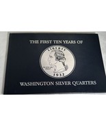 United States U.S. First Ten Years of Washington Quarters 90% Silver Boo... - $98.95