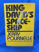 Jerry Pournelle King David&#39;s Spaceship Book Club Edition Hardcover Dust Jacket - £8.89 GBP