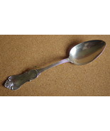 ANTIQUE JOHN WILLIAM TUCKER SAN FRANCISCO CA COIN SILVER SERVING SPOON C... - $125.00