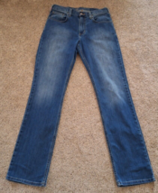 Carhartt Jeans Men&#39;s 32x34 Blue Relaxed Fit Bootcut Rugged Flex 5-Pocket Stretch - £17.76 GBP