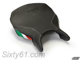 Ducati 749 Seat Covers 2003 2004 2005 2006 Black Red Green Gray Stitch Luimoto - £128.68 GBP