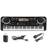 61-Key Digital Music Piano Keyboard Kids Electronic Musical Instrument w... - £45.03 GBP