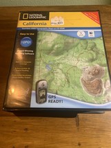 National Geographic California 2700+ Seamless USGS Topographic Maps On 10 PC CDs - $34.60