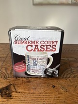 Supreme Court Heat Changing Mug - Add Coffee or Tea to Reveal the Winners New - £14.18 GBP