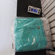 Christopher & Banks RN#63823 Women's Green Cotton Blend Denim Skort Size 14 image 10