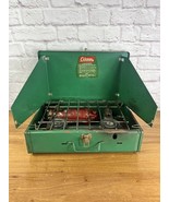 Vintage Coleman 425E 2-Burner White Gas Camp Stove 1976 - $700.97 MXN