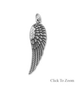 Sterling Silver Angel Wing Charm  - £20.71 GBP