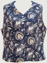 AST Vest Womens SIlk Blouse Top  V Neck button up A S T size 10 NEW - £15.44 GBP