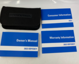 2023 Honda Odyssey Owners Manual Handbook Set with Case OEM D04B45072 - $103.49