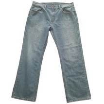 Levi&#39;s 559 Mens 38x32 Jeans Relaxed Fit Straight Leg Denim Sub Zero Medium Wash - £12.69 GBP