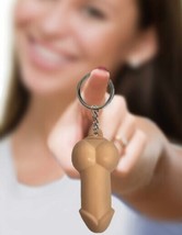 SQUISHY PENIS KEYCHAIN GAG GIFT NOVELTY - $13.85