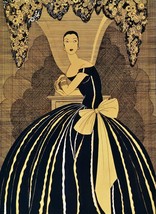 Decor Poster.Interior design Art Nouveau.Deco fashion woman.6276 - £13.65 GBP+