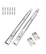 12 Inch Ball Bearing Slides, 1 Pair 46mm Width with 2 Brackets, 1.5" Ove... - $24.47+