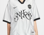 Nike Sportswear Graphic Jersey Top Women Casual Lifestyle Top AsiaFit II... - $1,987.33 MXN