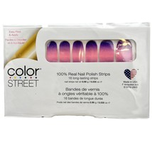 Color Street Nail Polish Strips Til The Glitter End New Sealed Package - £10.83 GBP