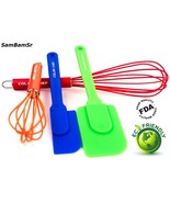 Color Chef, Silicone Cookware Set, Kitchen,Utensil,Blade,Mix,Stir,Table,... - $19.95