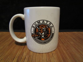 Starbucks Coffee Original Sumatra Mug Cup Tiger Logo White Orange &amp; Blac... - €13,11 EUR