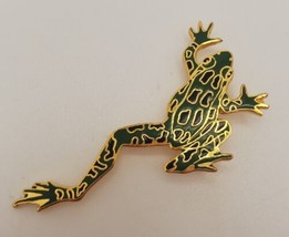Vintage 1986 WM Spear Enamel Frog Lapel Pin Brooch Limited Edition Pinback - £15.41 GBP