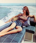 VINTAGE PINUP POSTER BRALESS EROTIC BOATING PHOTO SEXY SUNGLASSES CALEND... - £6.14 GBP