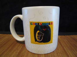 Starbucks Coffee Mug Guatemala Elephant Mask Yellow &amp; White Tea Cup - £11.74 GBP