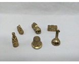 *Replacement* Set Of Monopoly Gold Metal Player Pieces - $35.63