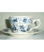 NIKKO CUP &amp; SAUCER SET &quot;MING TREE BLUE&quot; PORCELAIN  - $33.34 CAD