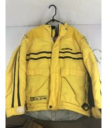 Arctiva Mens Snowmobile Jacket Size Small Yellow - £39.65 GBP