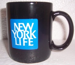 &quot; New York Life &quot; Black Souvenir Ceramic Mug - £18.18 GBP