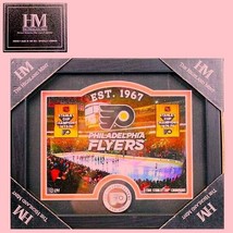 Philadelphia Flyers 11&quot; X 9&quot; Photo Frame w/ Custom Print &amp; Minted Medallion Coin - £18.74 GBP