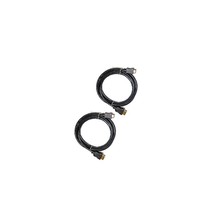 Two 2X Hdmi Cables For Sony HDR-PJ350E HDR-CX900 HDR-CX900E HDR-CX900/B HDR-MV1 - £10.42 GBP