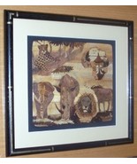 ORIGINAL AFRICAN TREE BARK WOOD CHIPS WILDERNESS ART - $121.24 CAD
