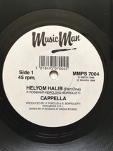 CAPPELLA - HELYOM HALIB PART 1 &amp; 2 (UK 7&quot; VINYL, 1988) - £4.88 GBP