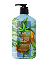 Hempz Triple Moisture Fresh Citrus Shampoo, 17 Oz.