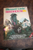 &quot;Blessed Little Birdhouses&quot; Booklet for Painting Birdhouses - £3.13 GBP