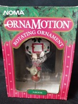Noma Rotating Christmas Ornament 1995 Basketball Mouse &quot;Slam Dunk&quot; Open Box - £12.49 GBP