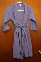 Lands&#39; End Periwinkle Girls Robe - Size 7 Large - $11.99