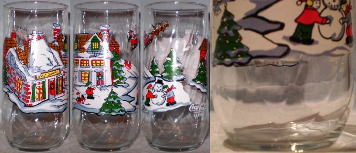 Coca~Cola Glass McCrory Stores Inc. Toy Shoppe - $5.00