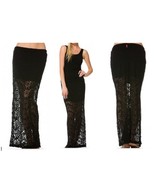 Hard Tail black all over lace skirt xs  - £71.76 GBP