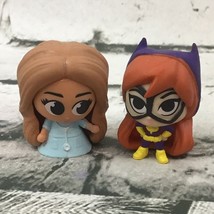 Mattel Mash’ems Fash’ems Barbie Doctor DC Comics Batgirl Mini Doll Figures Lot-2 - £5.42 GBP